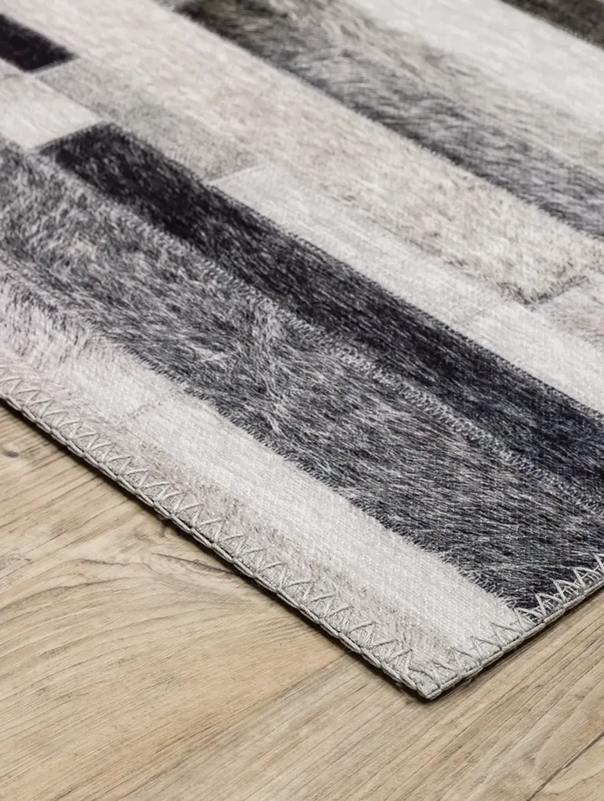 Myers Park 5' x 7' Grey Rug