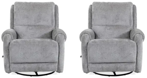 Parker Living Gentry - Shadowplay Manual Swivel Glider Recliner Two Pack