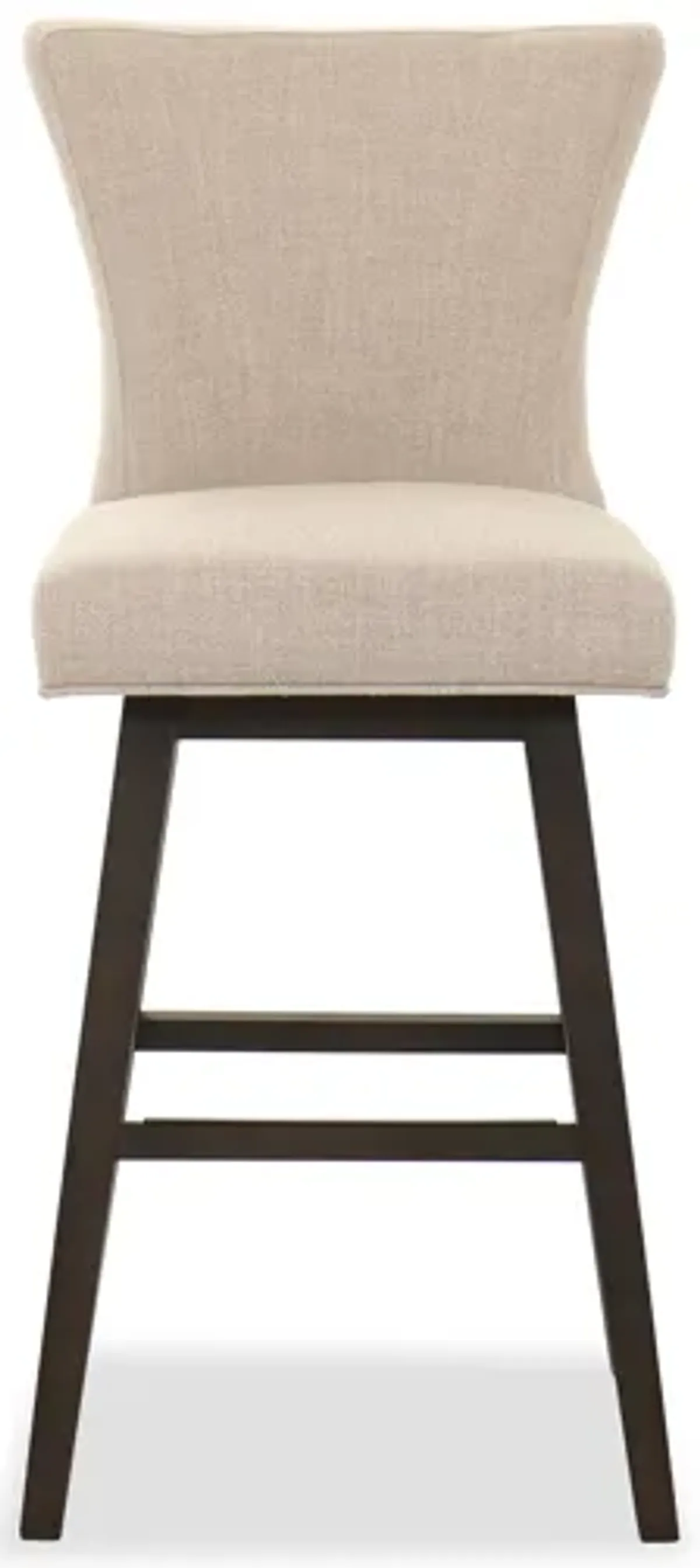 Effie Flax Swivel Barstool