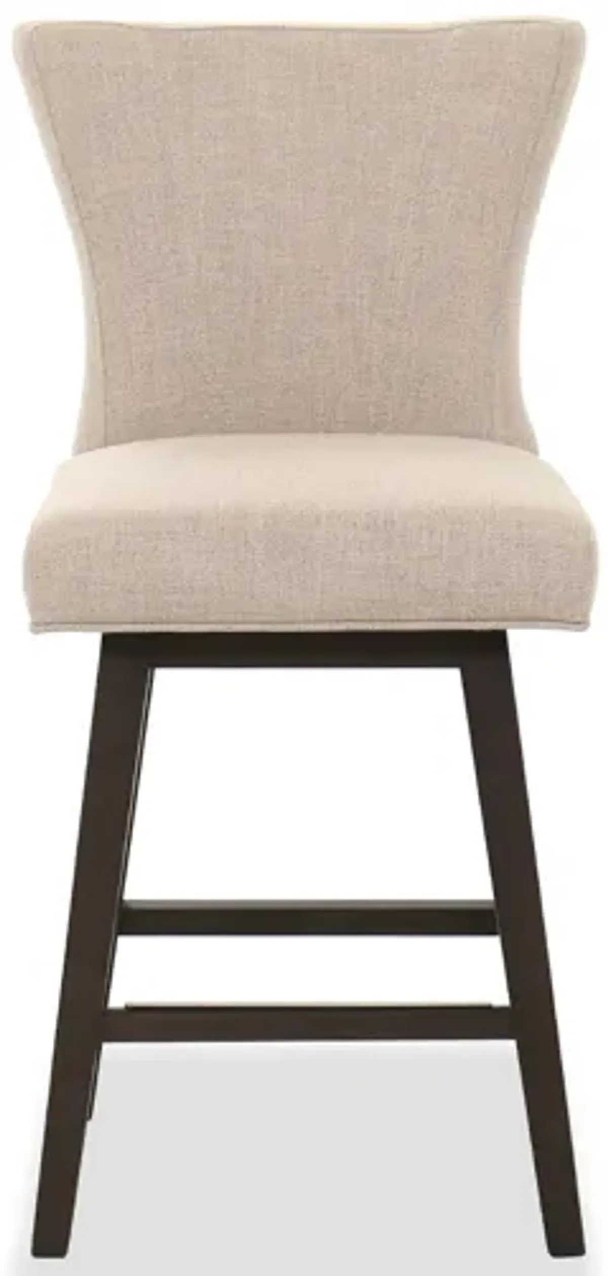 Effie Flax Swivel Barstool