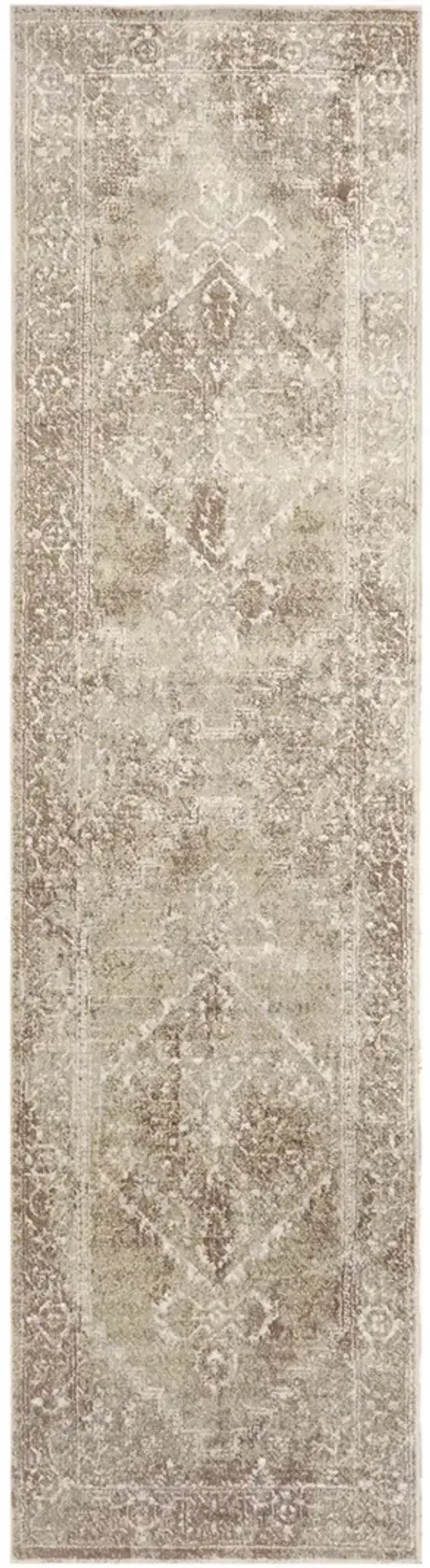 Astra Machine Washable ASW11 Rust/Multicolor 2'2" x 8' Rug