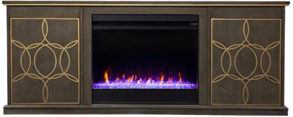 Purley Color Changing Fireplace Console