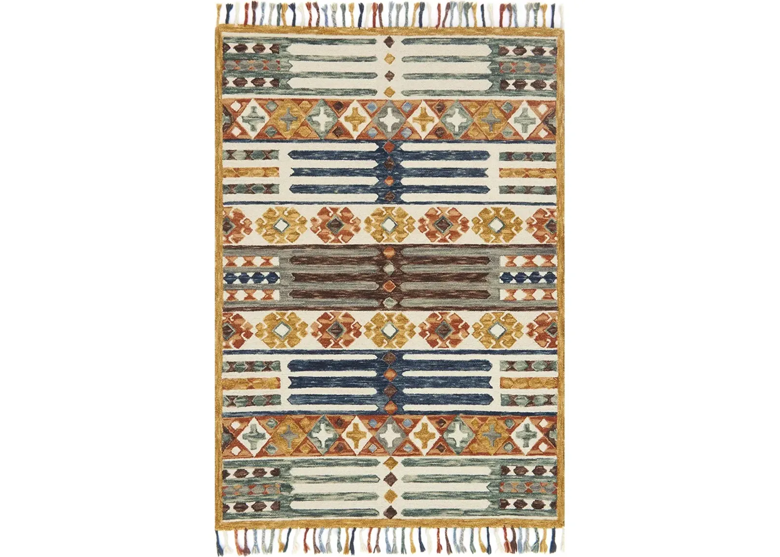 Zharah ZR08 Santa Fe Spice 7'9" x 9'9" Rug