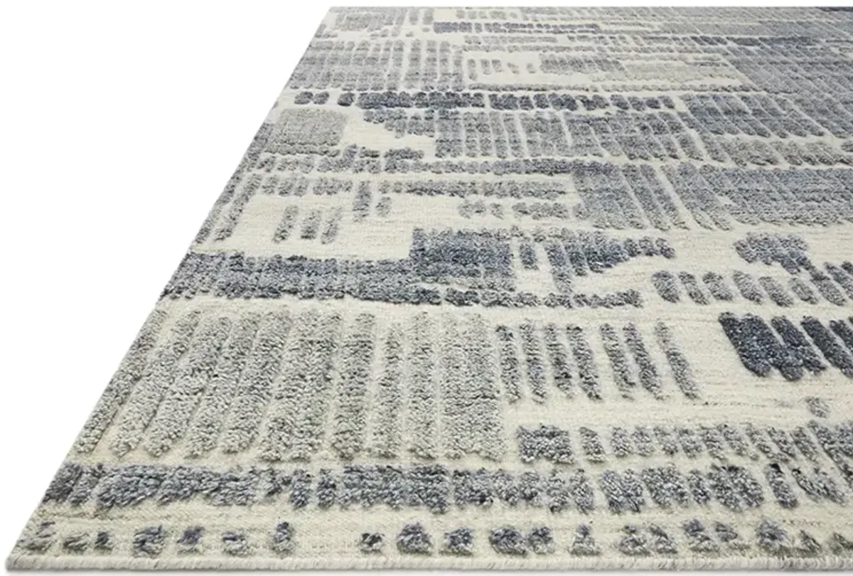 Naomi NAO04 Ivory/Denim 7'9" x 9'9" Rug