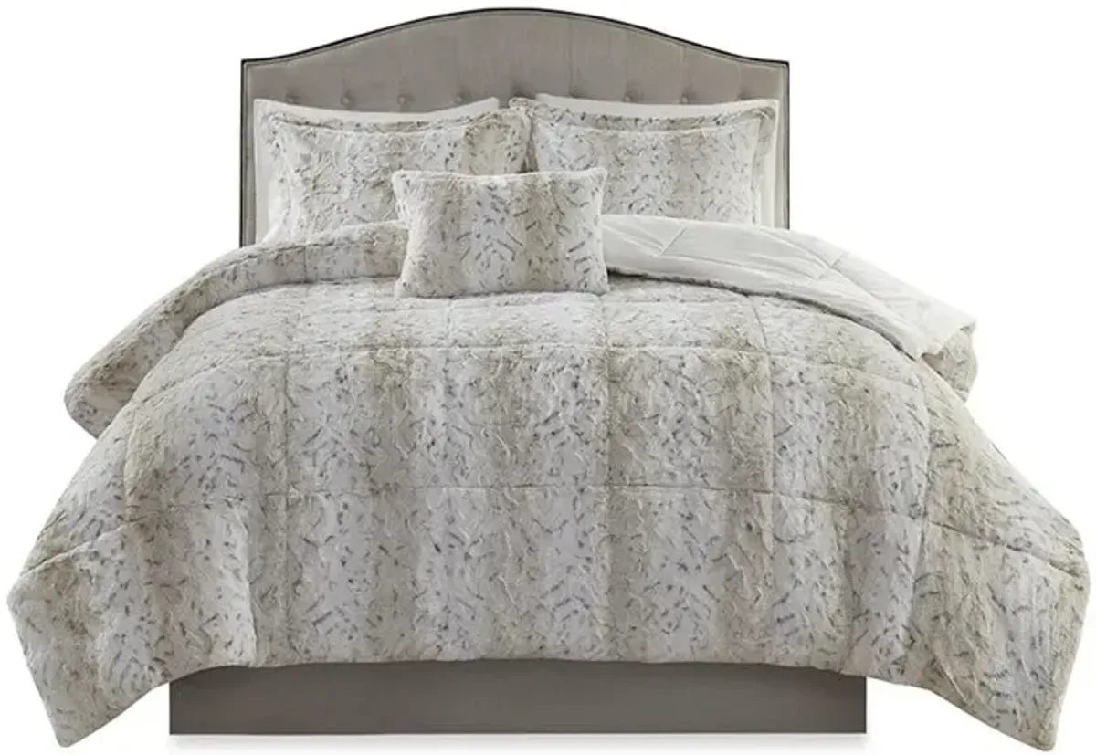 Belen Kox Luxe Faux Fur Comforter Set, Belen Kox