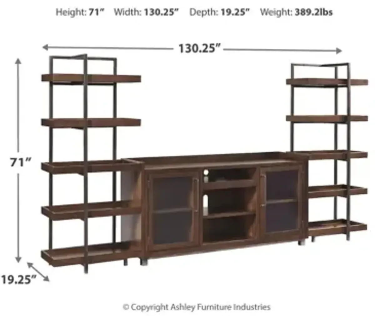 Starmore 3-Piece Entertainment Center