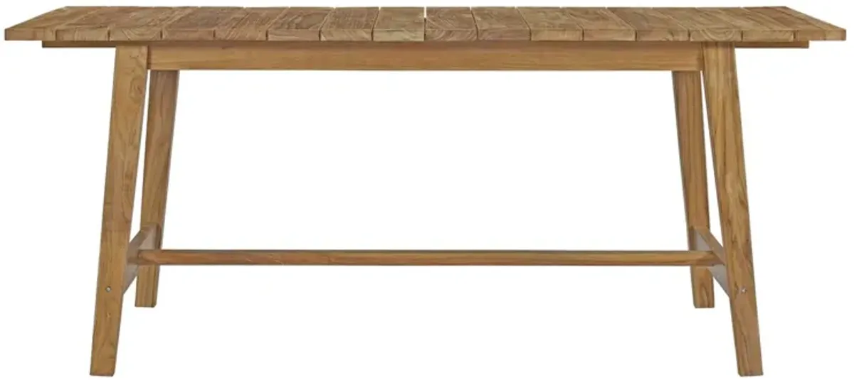 Modway - Dorset Outdoor Patio Teak Dining Table Natural