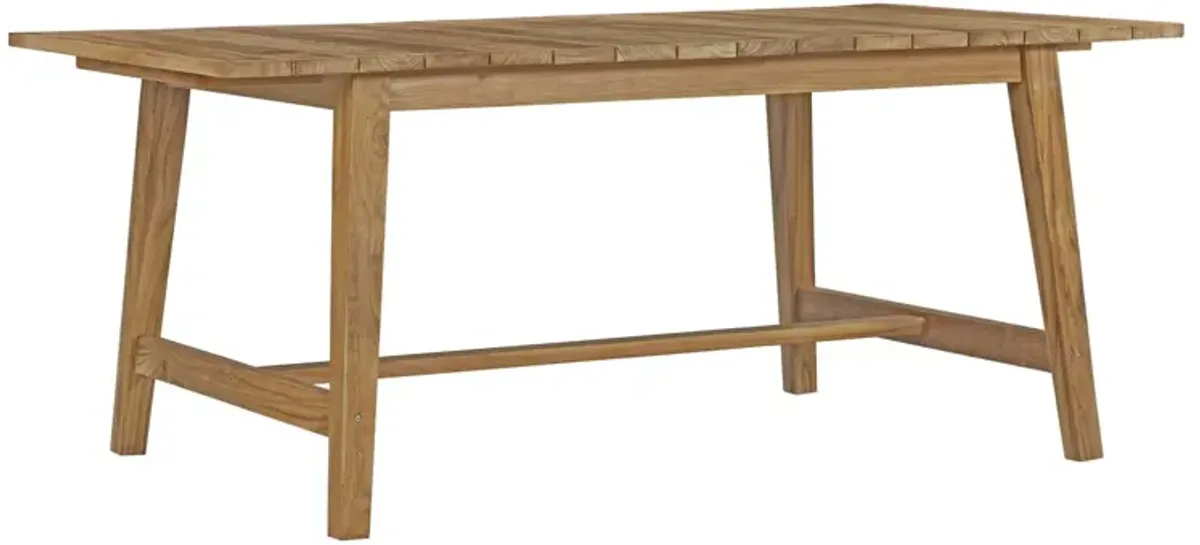 Modway - Dorset Outdoor Patio Teak Dining Table Natural