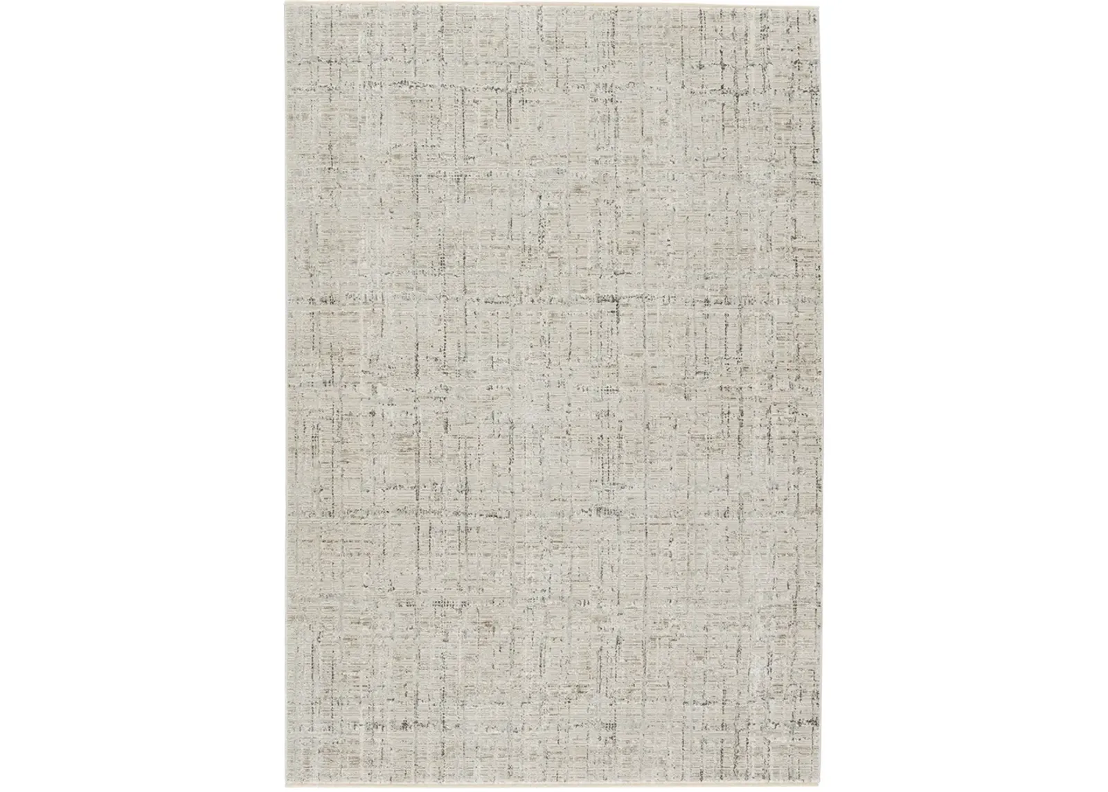 En Blanc Sovis Gray 3' x 8' Runner Rug