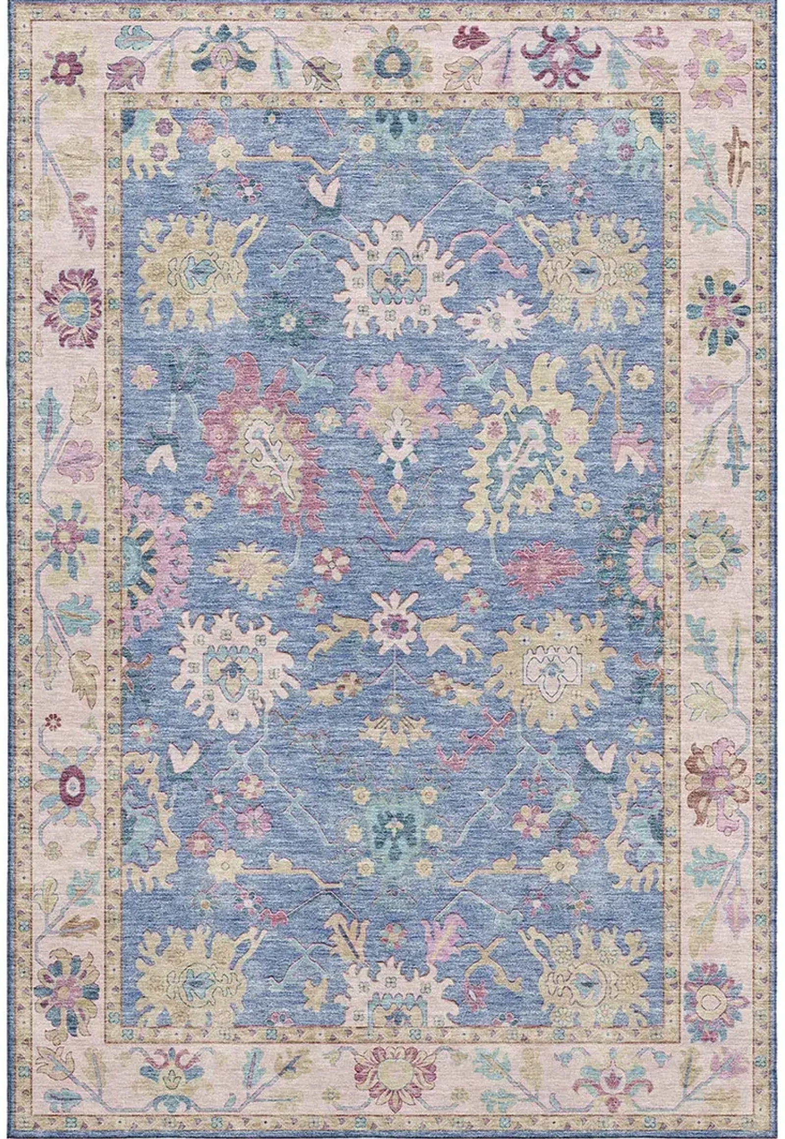 Hatay HY7 Blue 30" x 46" Rug