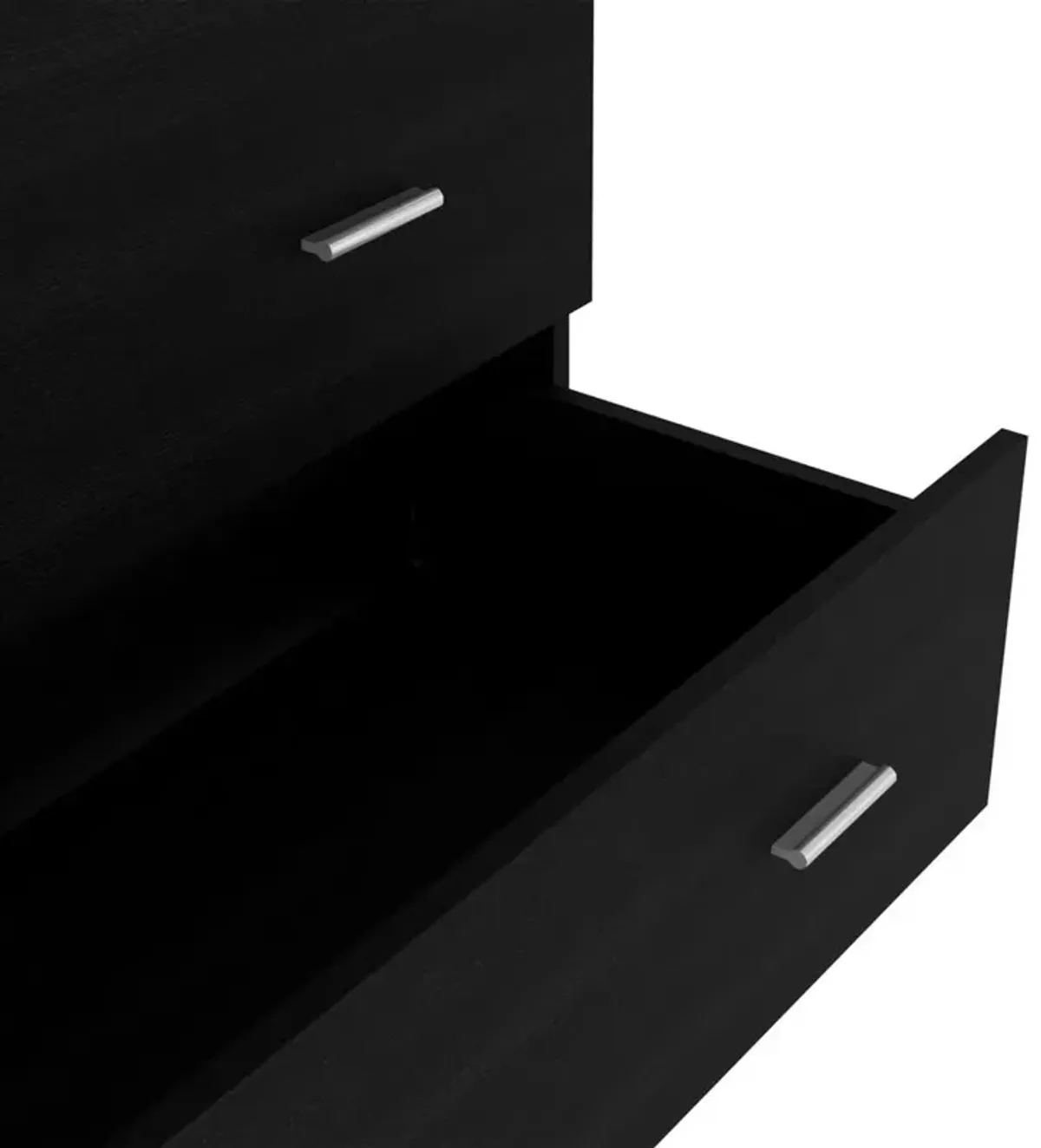 Capri Three Drawer Dresser-Black