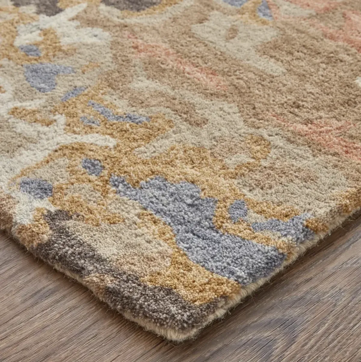 Everley 8644F Tan/Blue 8' x 10' Rug