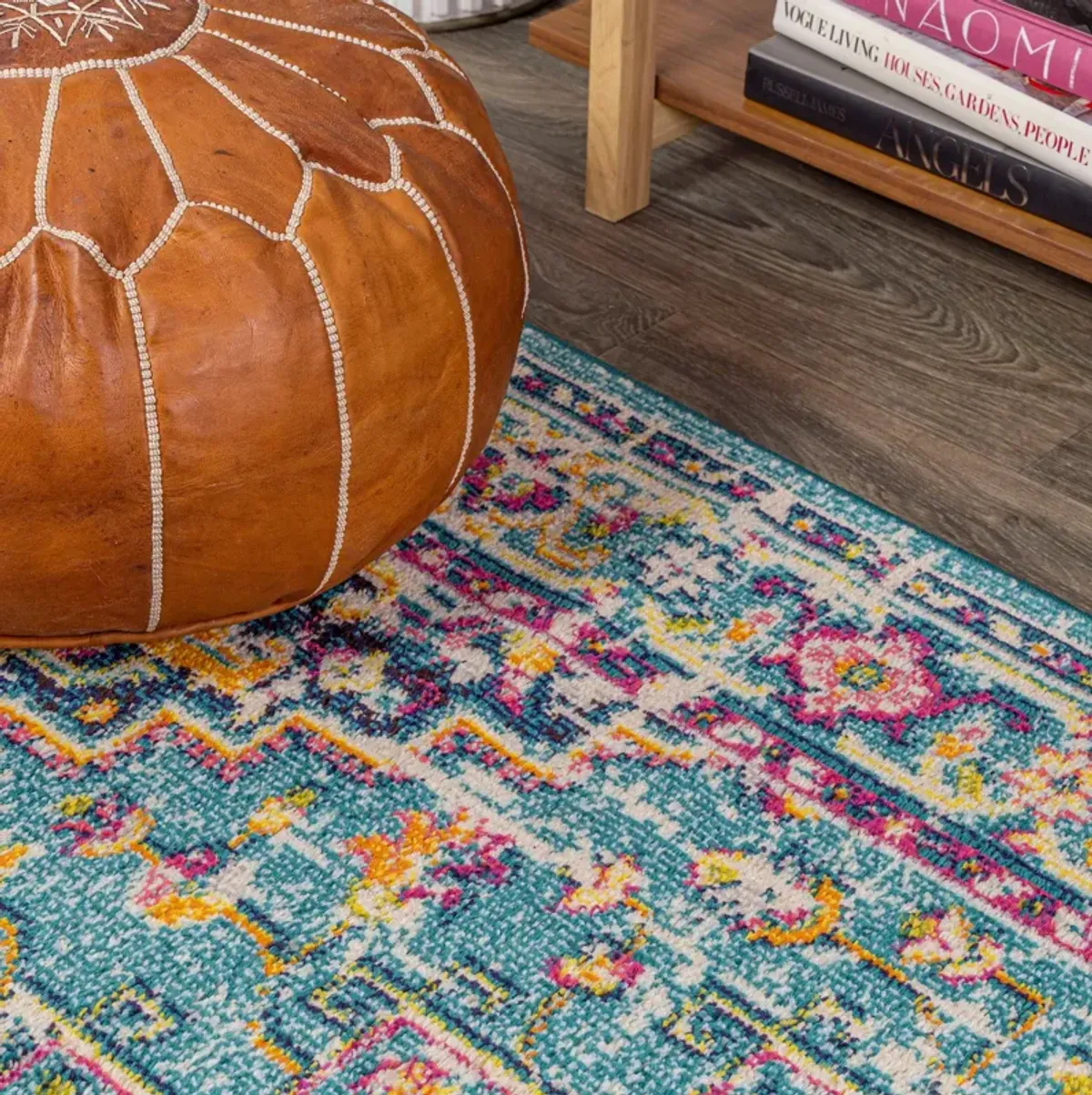 Brooklyn Geometric Medallion Area Rug