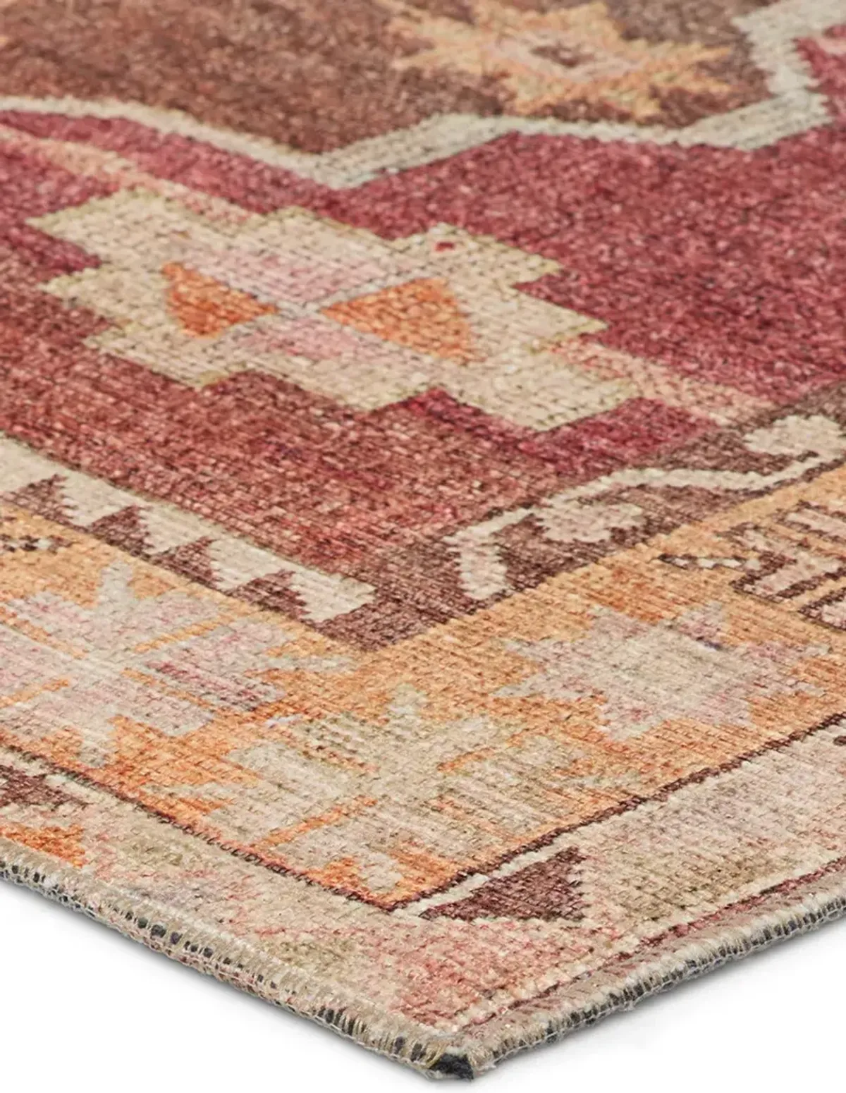 Canteena Jesse Orange 2'1" x 6' Runner Rug