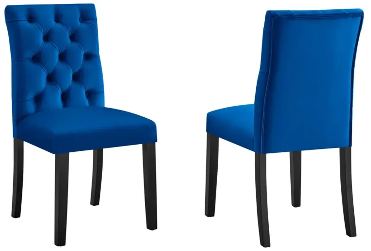 Duchess Performance Velvet Dining Chairs - Set of 2