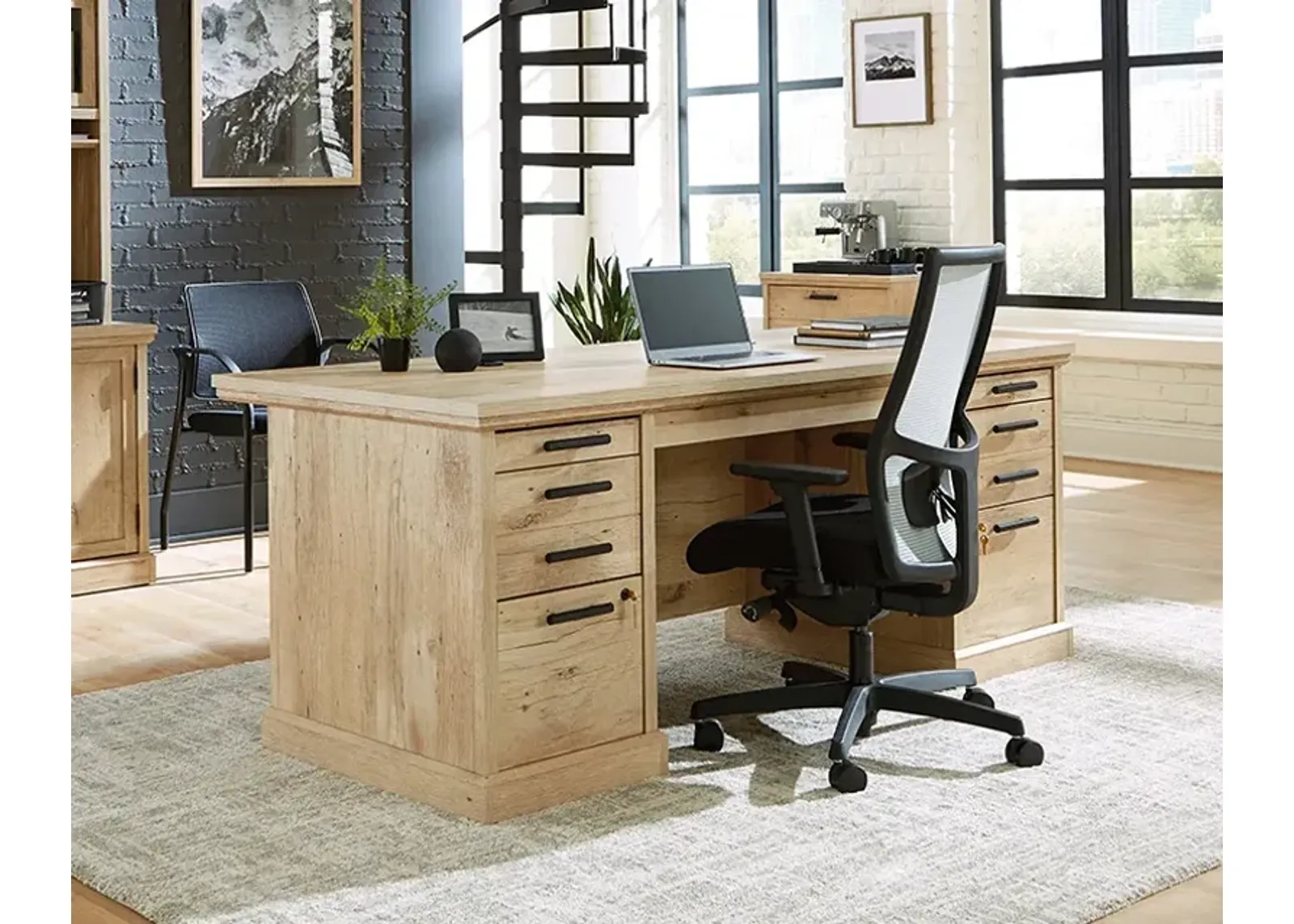 Mason Peak Executive Desk