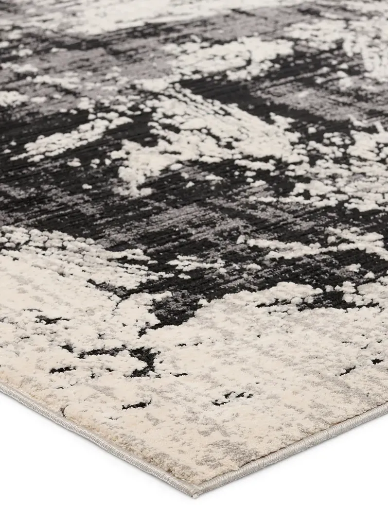 Graphite Dusk Black 9' x 12' Rug