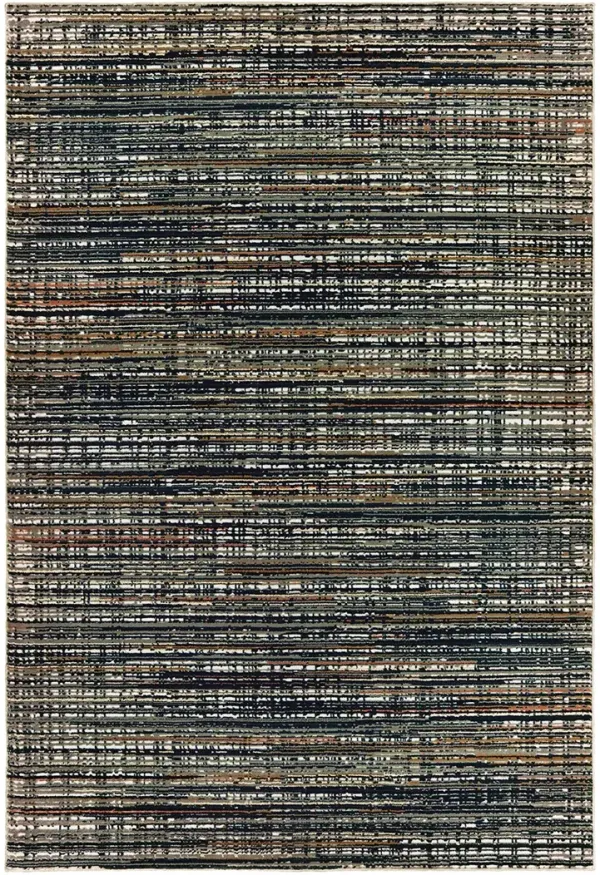 Bowen 5'3" x 7'6" Black Rug