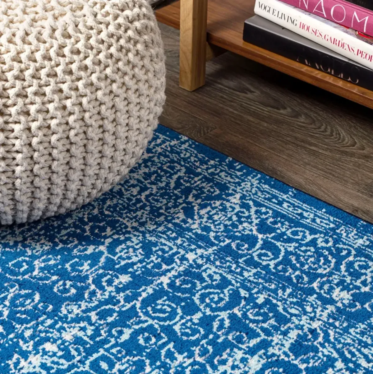 Azul Filigree Area Rug