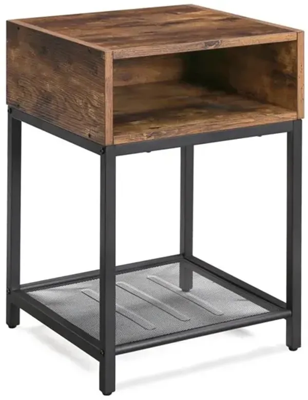 Hivvago Open Compartment Nightstand