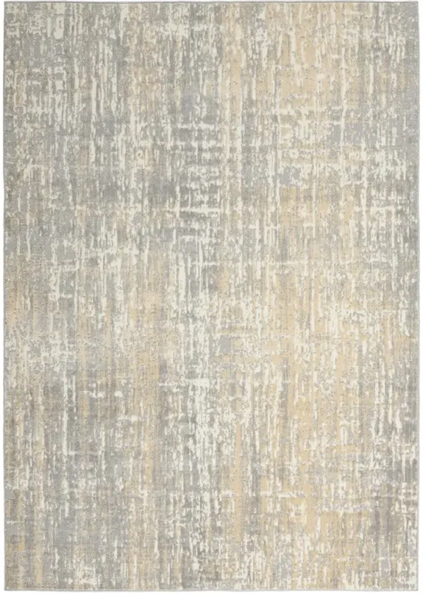 CK005 Enchanting ECH04 Gray/Beige 5'3" x 7'3" Rug