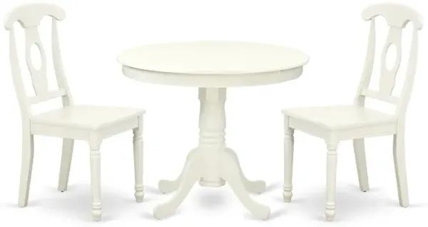 Dining Room Set Linen White