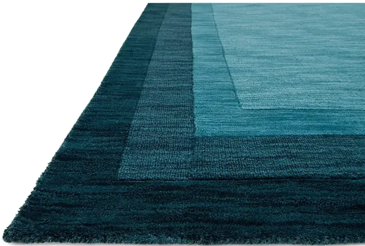 Hamilton Teal 9'3" x 13' Rug