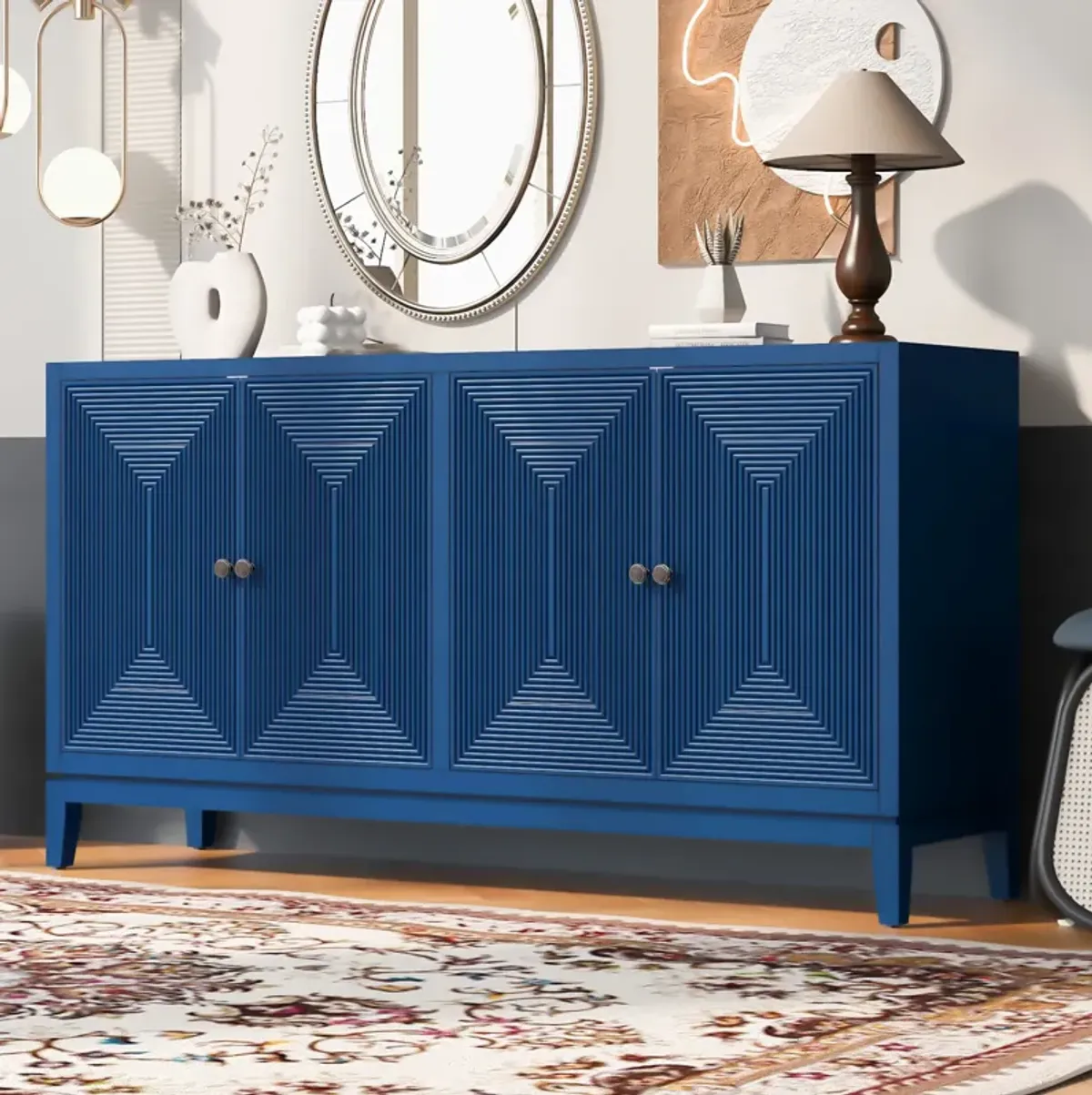 Merax Sleek Storage Cabinet Sideboard Buffet