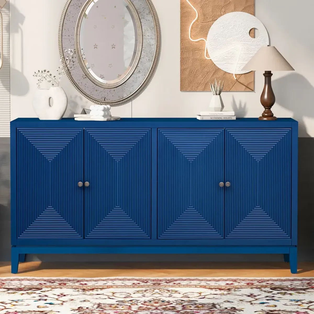 Merax Sleek Storage Cabinet Sideboard Buffet