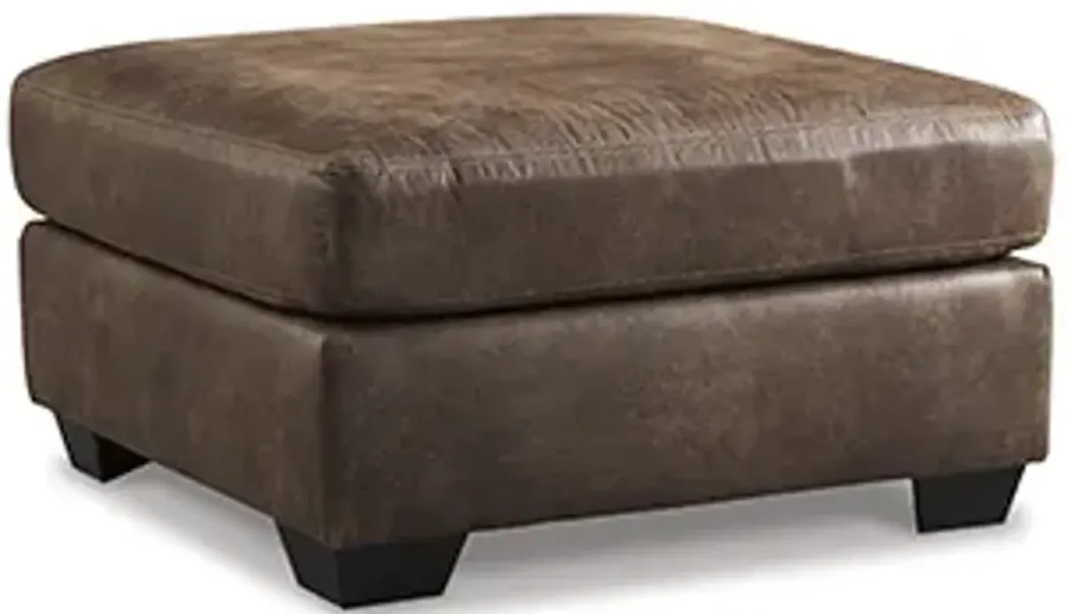 Bladen Oversized Accent Ottoman- Brown