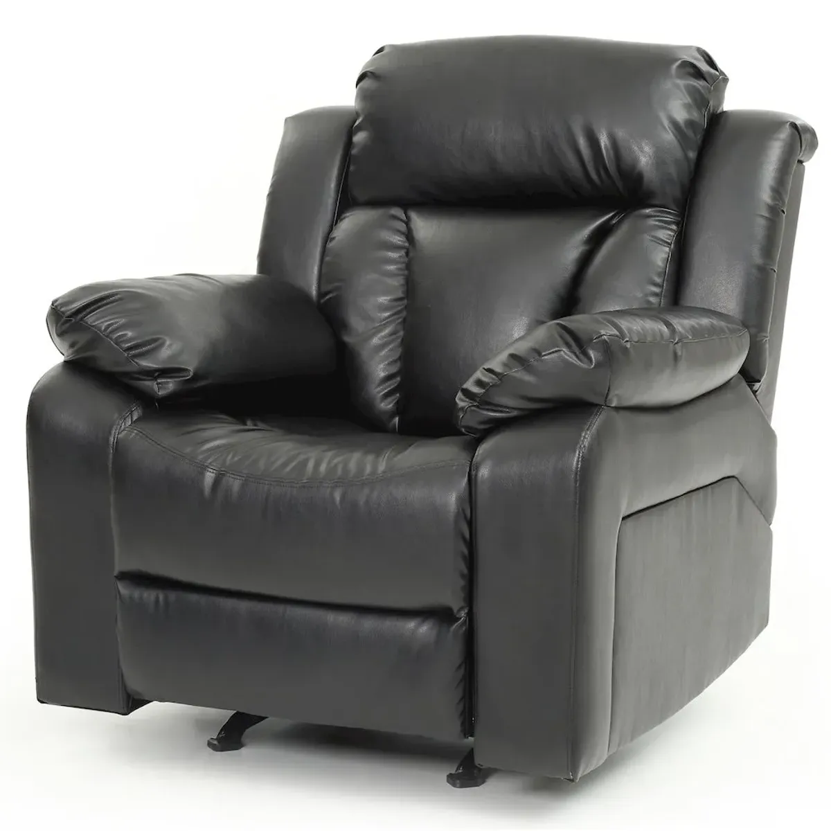 Glory Furniture Daria Rocker Recliner in Black Color