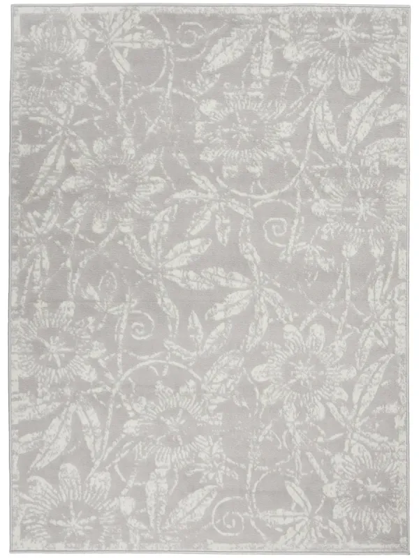 Whimsicle WHS05 Gray 6' x 9' Rug
