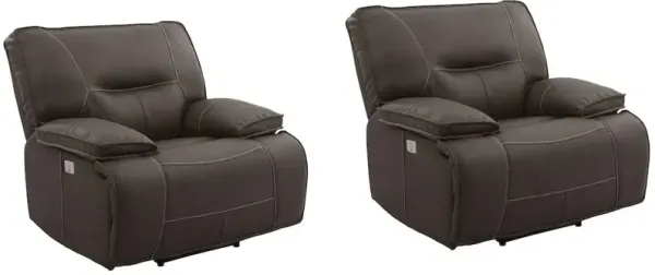 Parker Living Spartacus - Chocolate Power Recliner Two Pack
