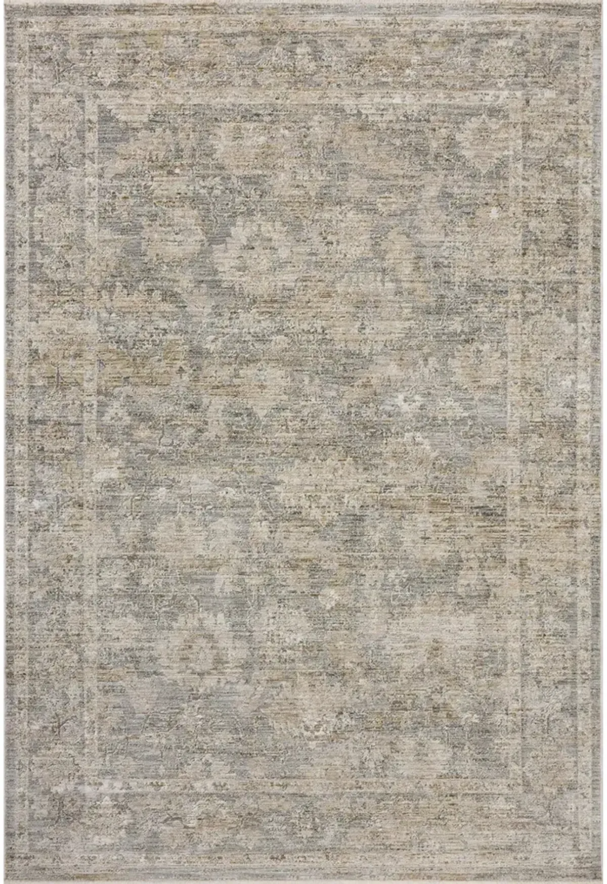 II Tabitha Slate/Natural 11'6" x 15'6" Accent Rug by Loloi II