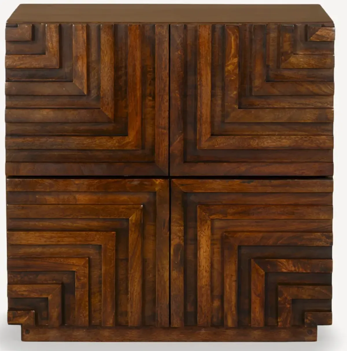 Maze Wood Night Stand