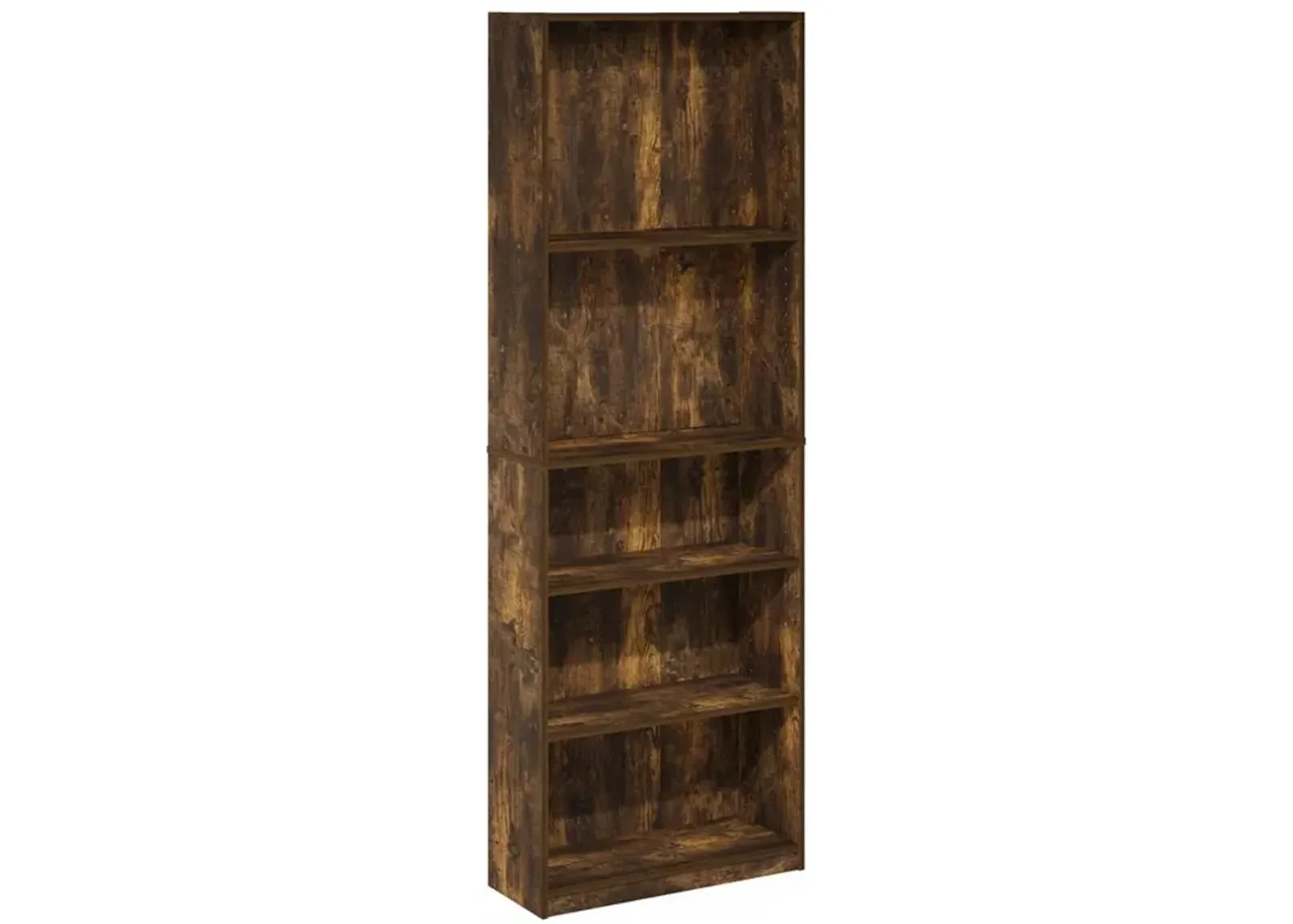 Furinno JAYA Simply Home 5-Shelf Bookcase, Amber Pine