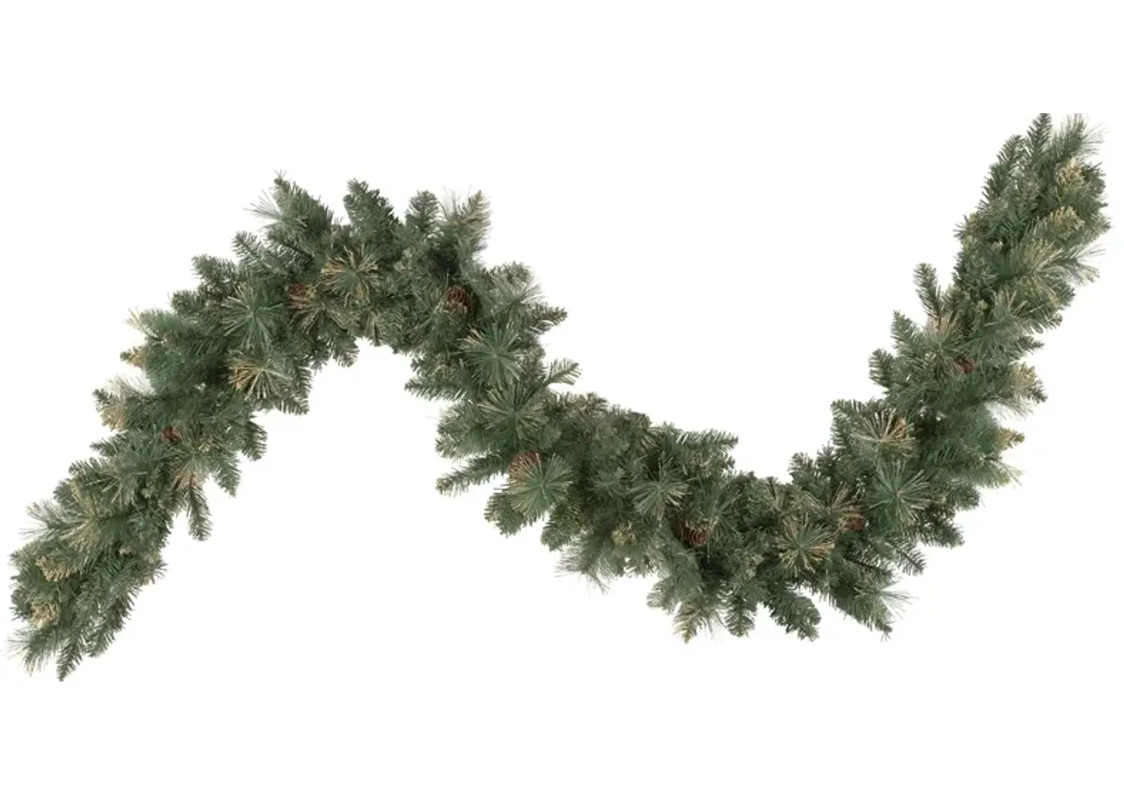 9' x 10 Yorkshire Pine Artificial Christmas Garland - Unlit