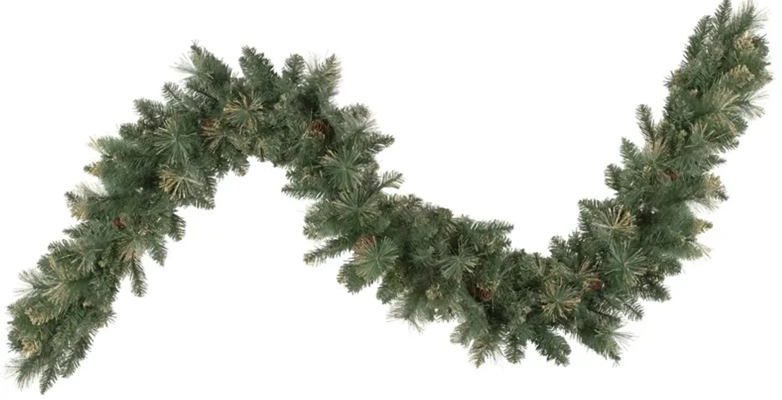 9' x 10 Yorkshire Pine Artificial Christmas Garland - Unlit