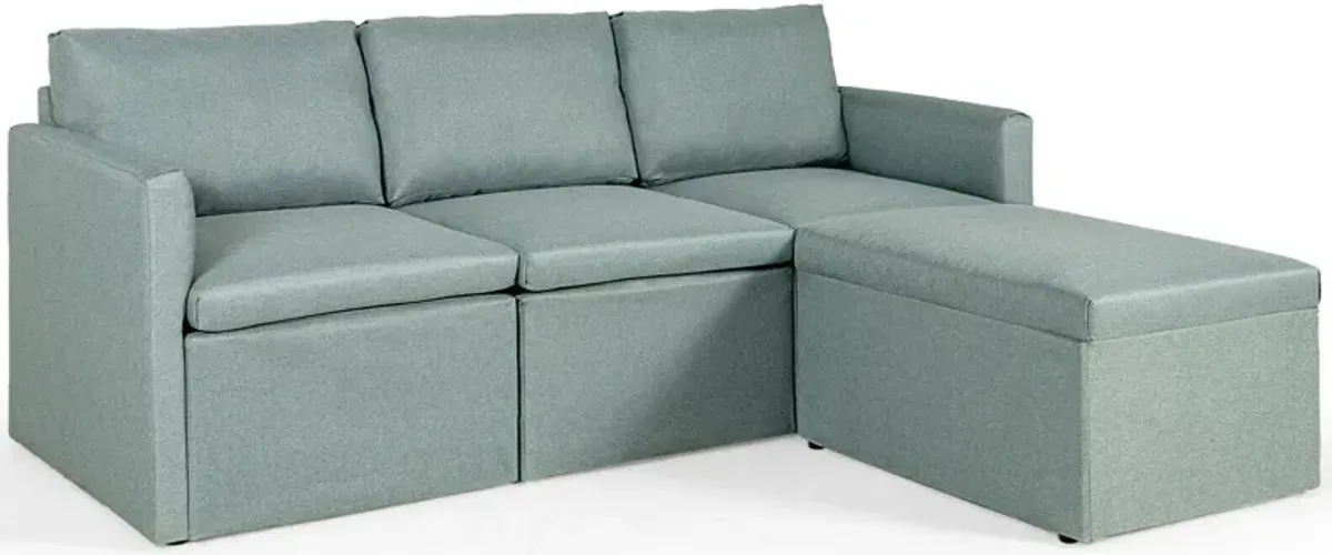 Convertible L-Shaped Sectional Sofa Couch with Reversible Chaise