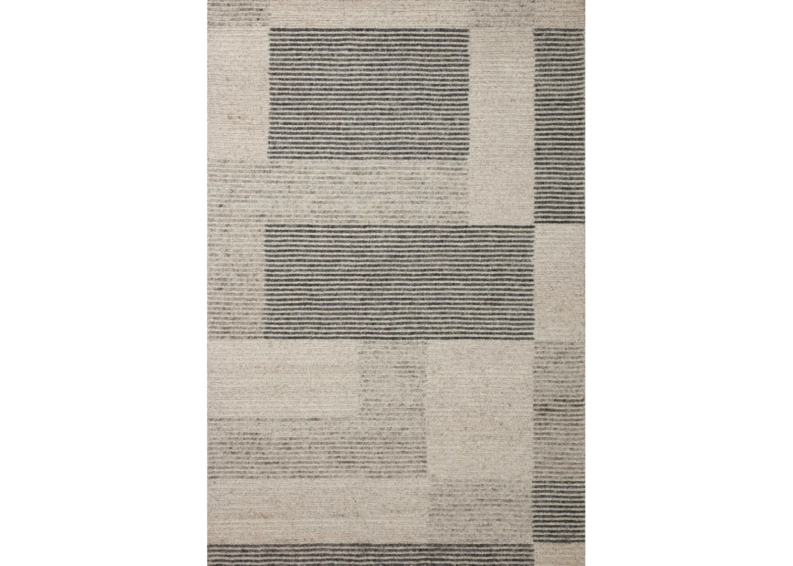 Stiles STI-01 Dove / Ink 9''3" x 13' Rug by