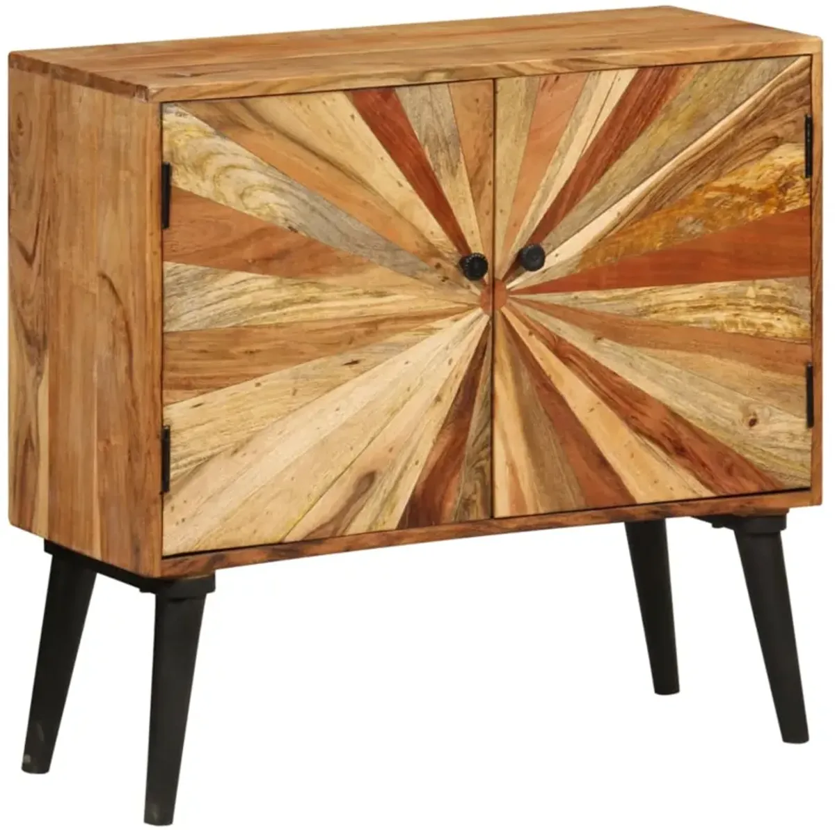 vidaXL Sideboard Solid Mango Wood 33.5"x11.8"x29.5"