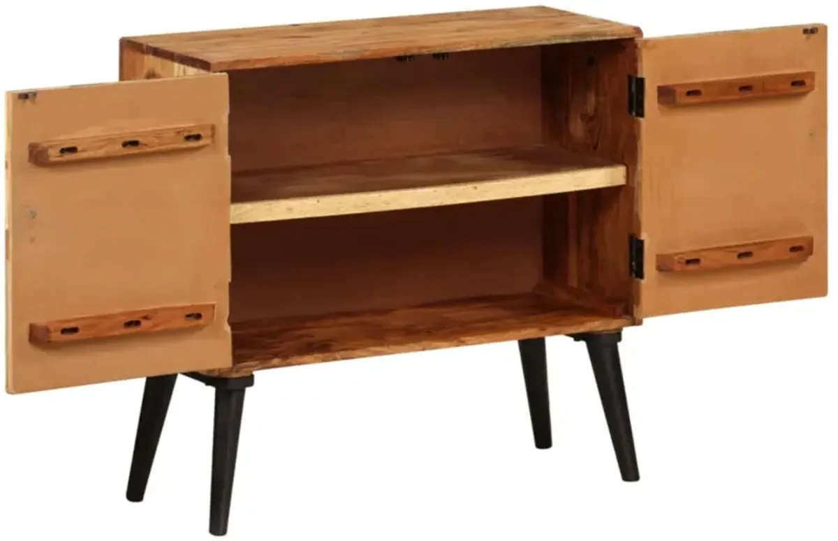 vidaXL Sideboard Solid Mango Wood 33.5"x11.8"x29.5"