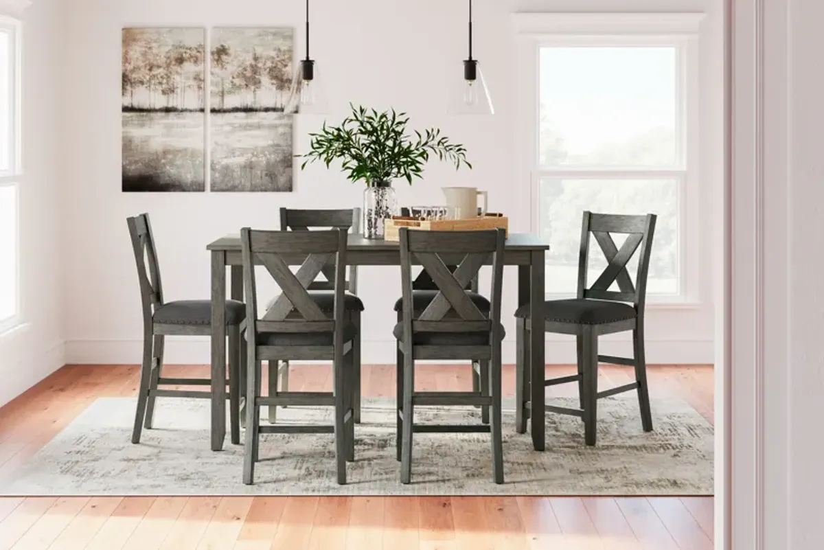 Caitbrook 7-Piece Counter Height Dining Set