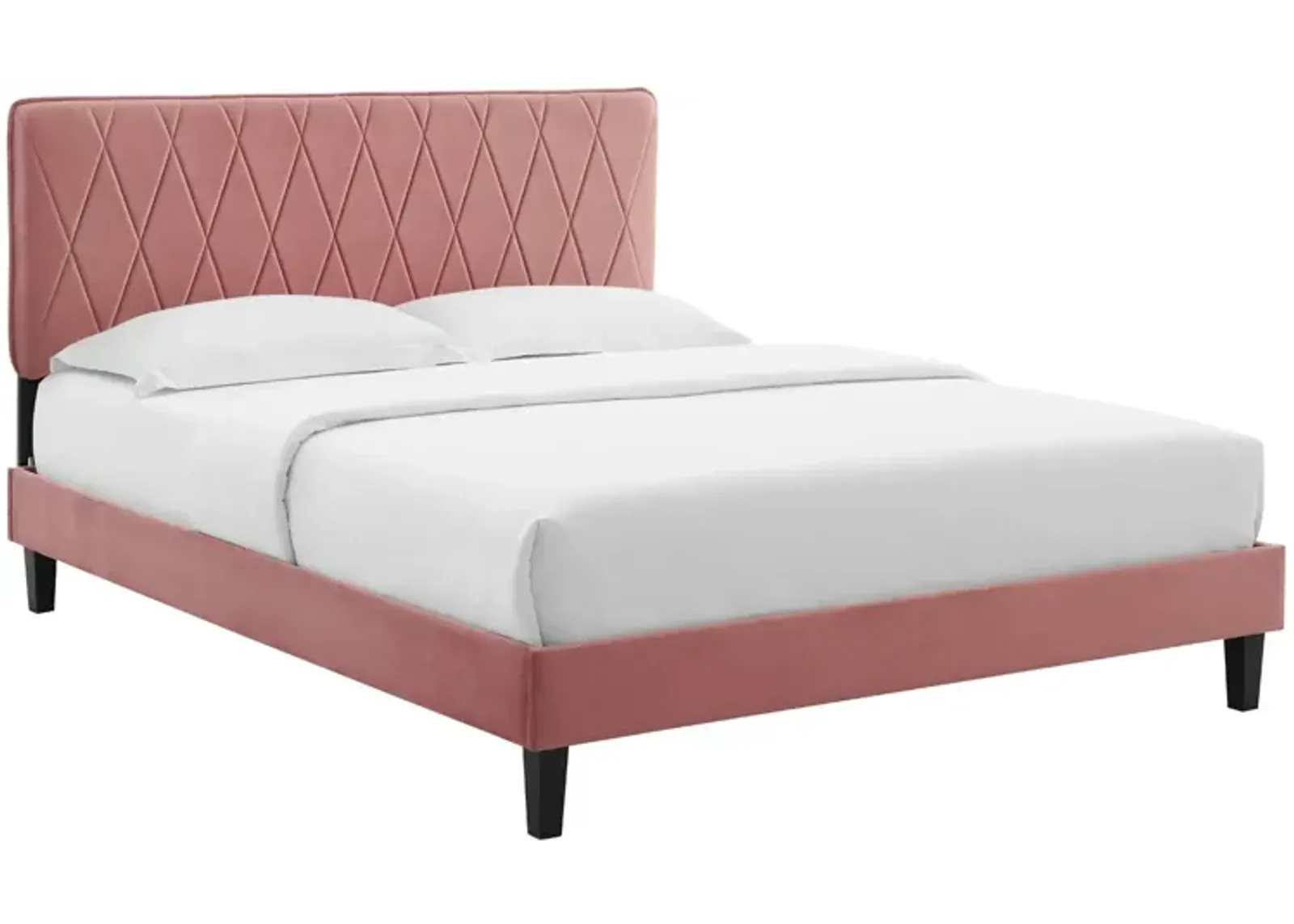 Modway - Phillipa Performance Velvet Twin Platform Bed