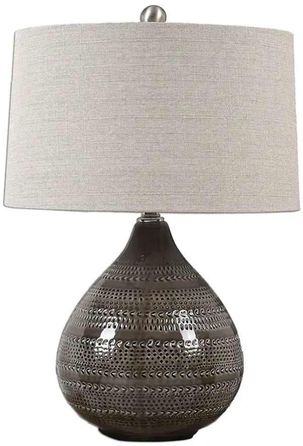 Uttermost Batova Smoke Gray Lamp