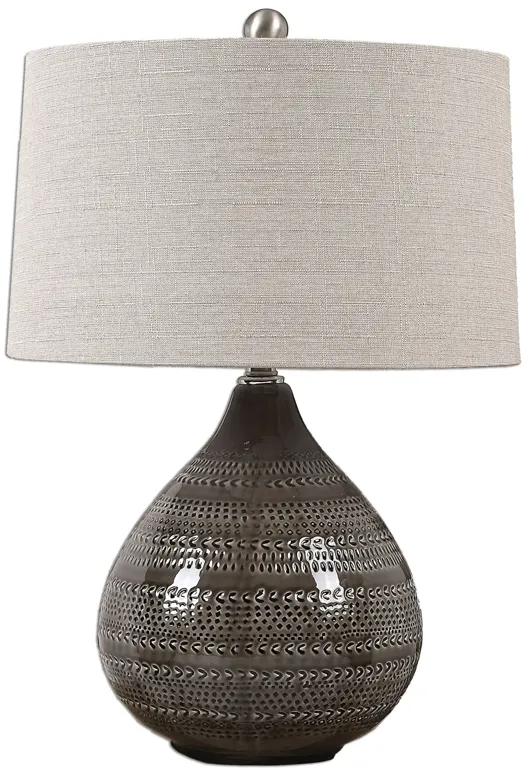 Uttermost Batova Smoke Gray Lamp