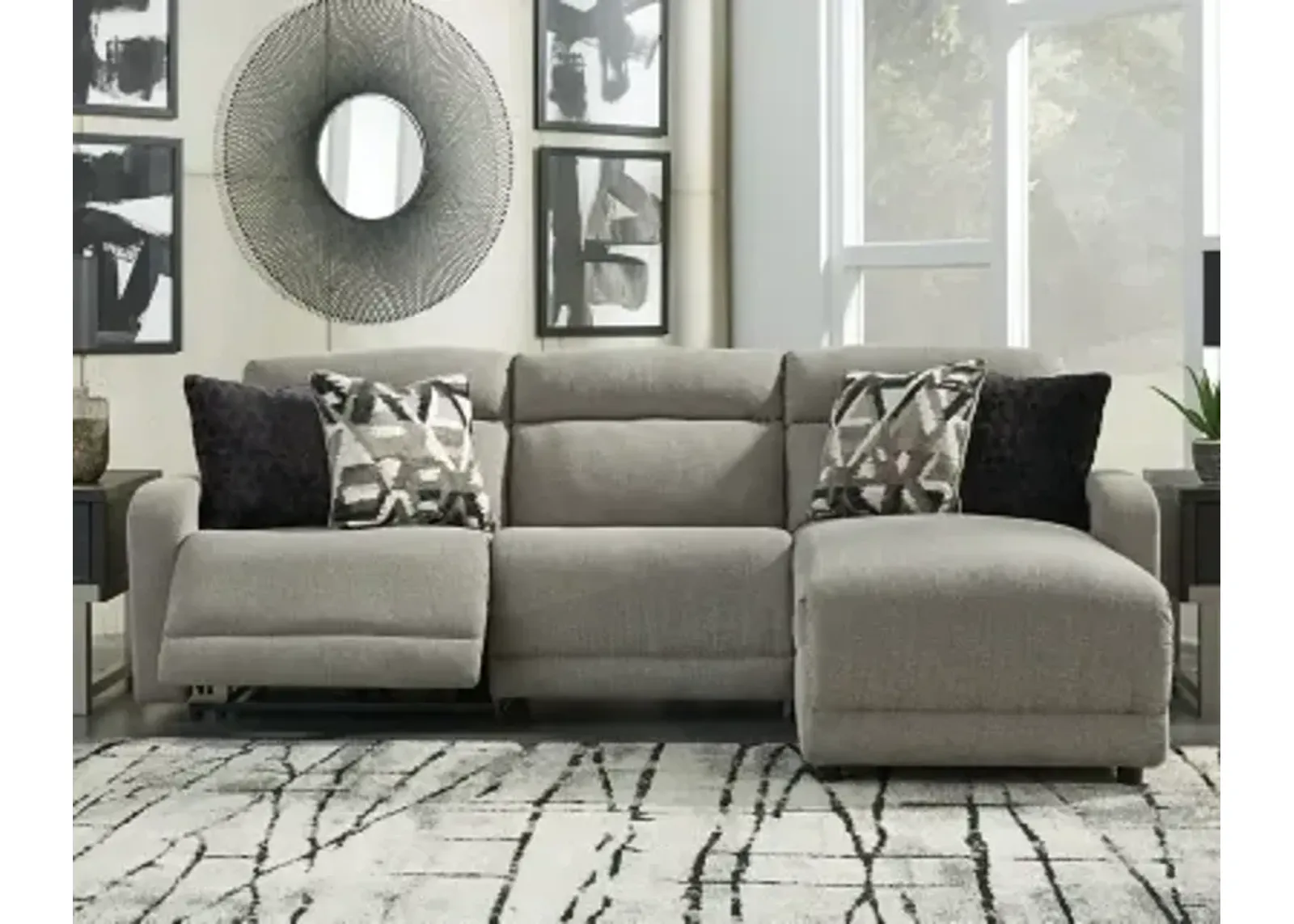 Colleyville 3-Piece Power Reclining Sectional with Chaise