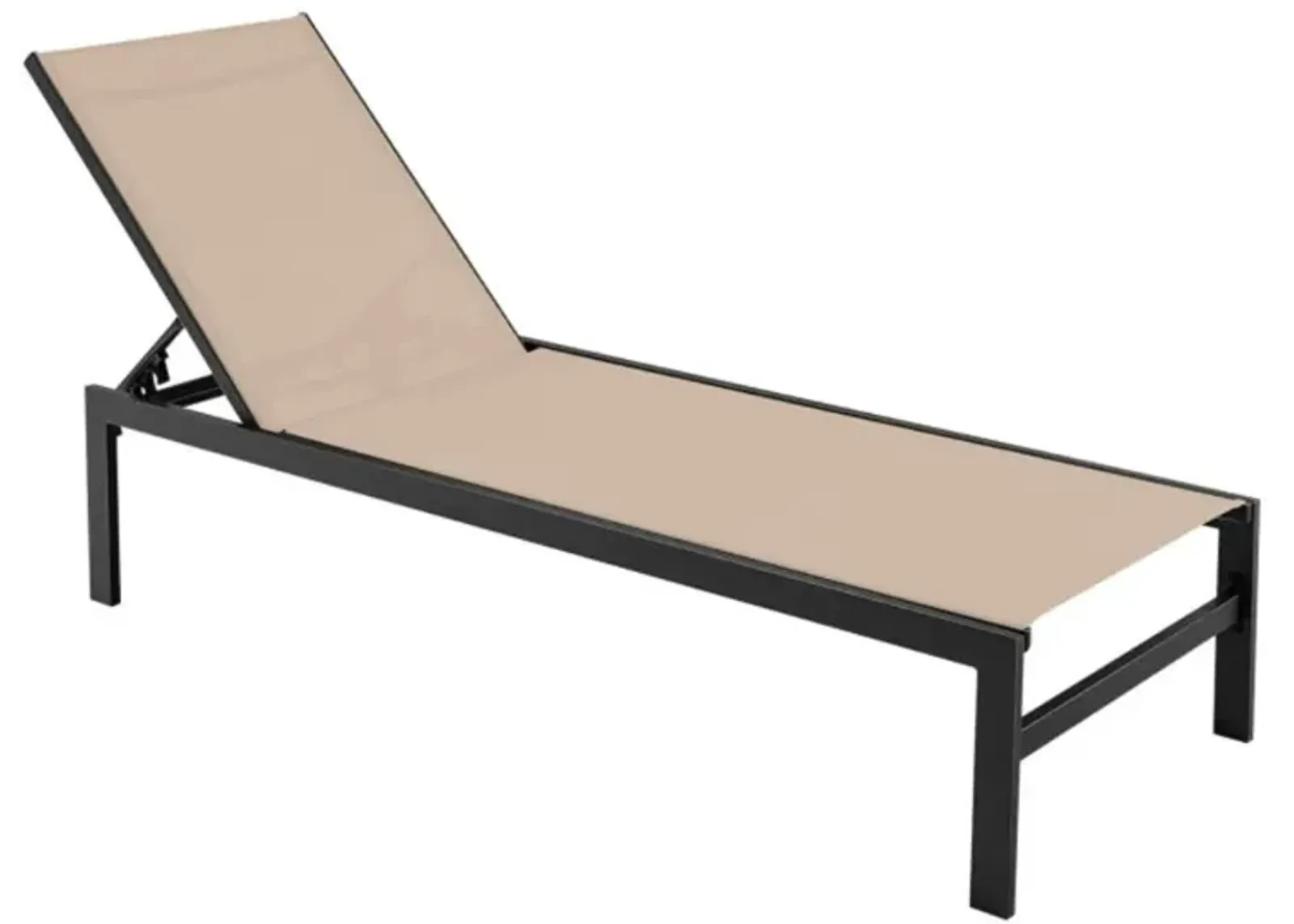 Hivvago 6-Position Chaise Lounge Chairs with Rustproof Aluminium Frame