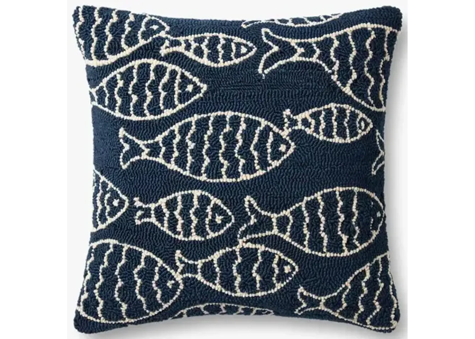 P0908 Navy 22"x22" Down Pillow