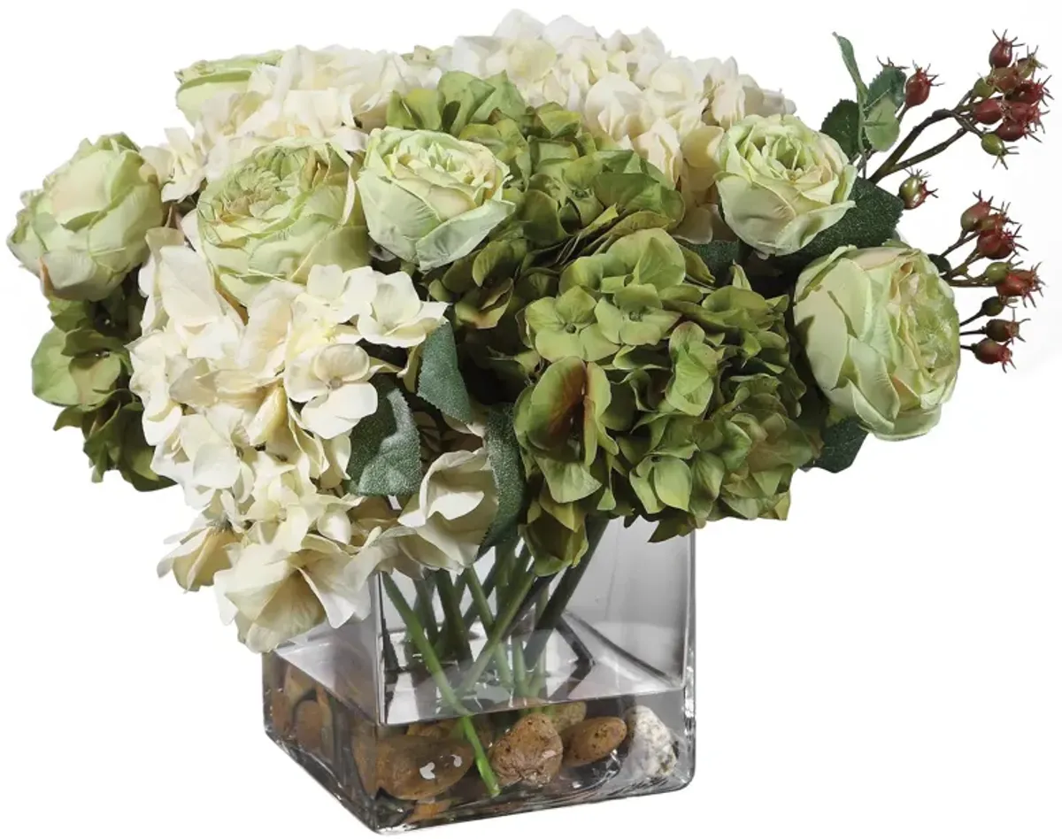 Uttermost Cecily Hydrangea Bouquet